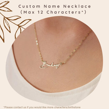 Personalized Customized Name Pendant Necklace With Dainty 925 Sterling Silver/Copper/Stainless Steel Voice Message Birthday Valentine's Day Christmas Anniversary Friend Graduation Gift Souvenir
