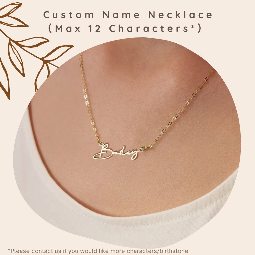 Personalized Customized Name Pendant Necklace With Dainty 925 Sterling Silver/Copper/Stainless Steel Voice Message Birthday Valentine's Day Christmas Anniversary Friend Graduation Gift Souvenir - uniqicon