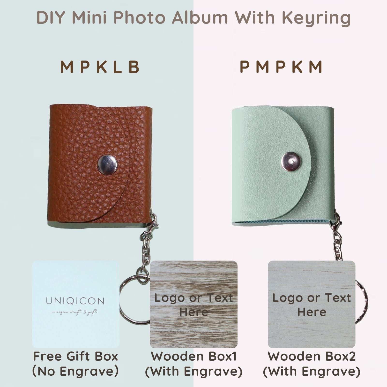 1pc Mini Album Keychain, Card Holder Style For Storing 1inch Photos,  Perfect Gift For Couples To Record Memories