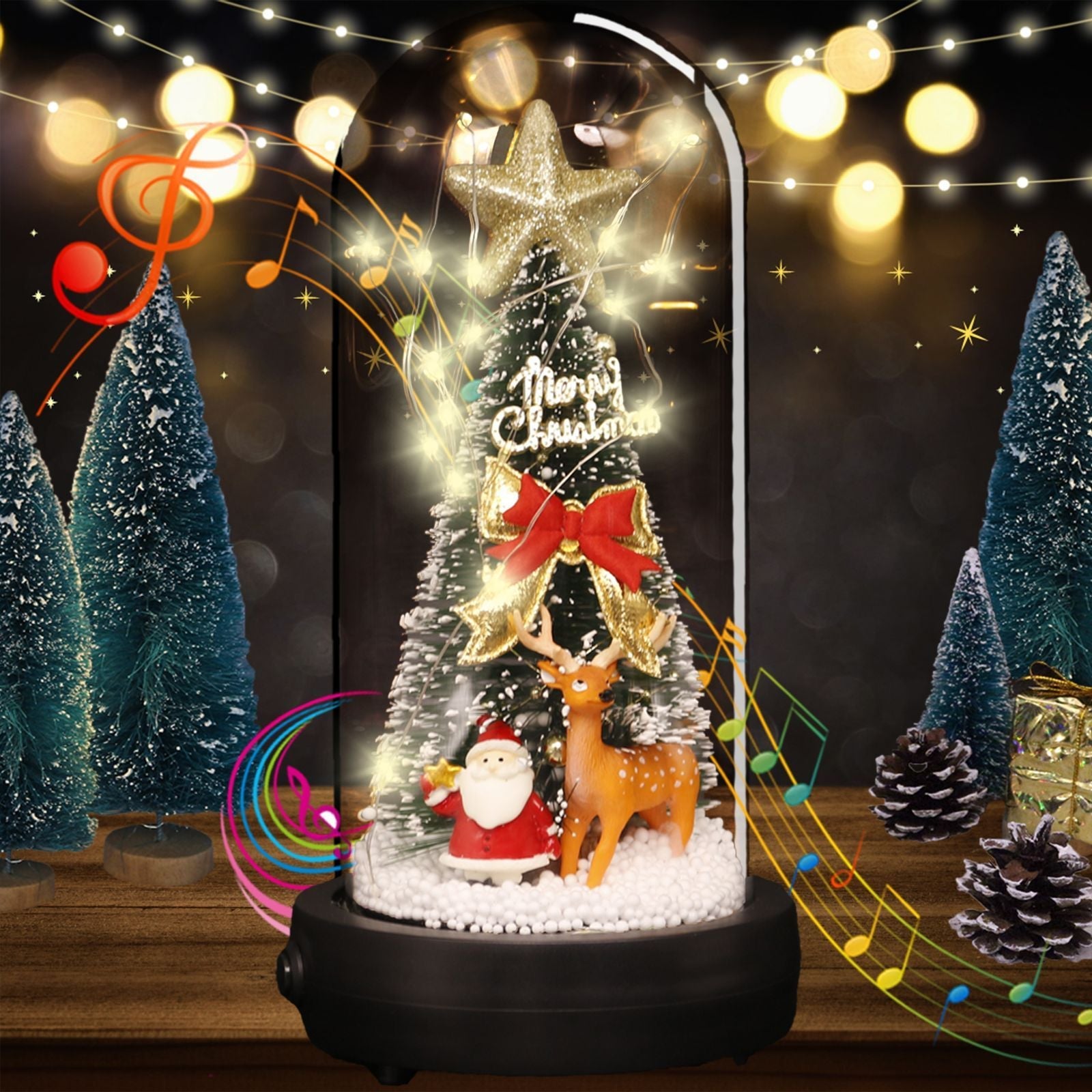 Realistic 3d Design Of Festive Glass Snow Globe Celebrating Christmas And  New Year With Joy Background, Christmas Podium, Christmas Background, New  Year Gift Background Image And Wallpaper for Free Download